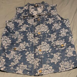 Hannah Petite XL Denim Vest